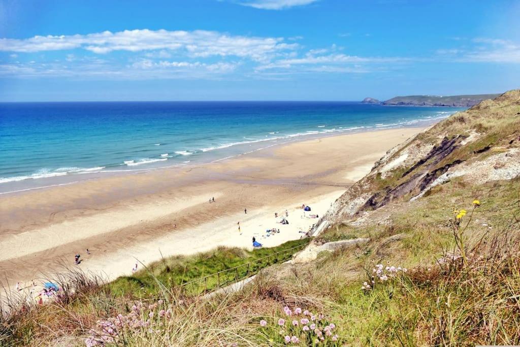 White Eden - Explore Cornwall From A Comfy Central Appartment 圣奥斯特尔 外观 照片